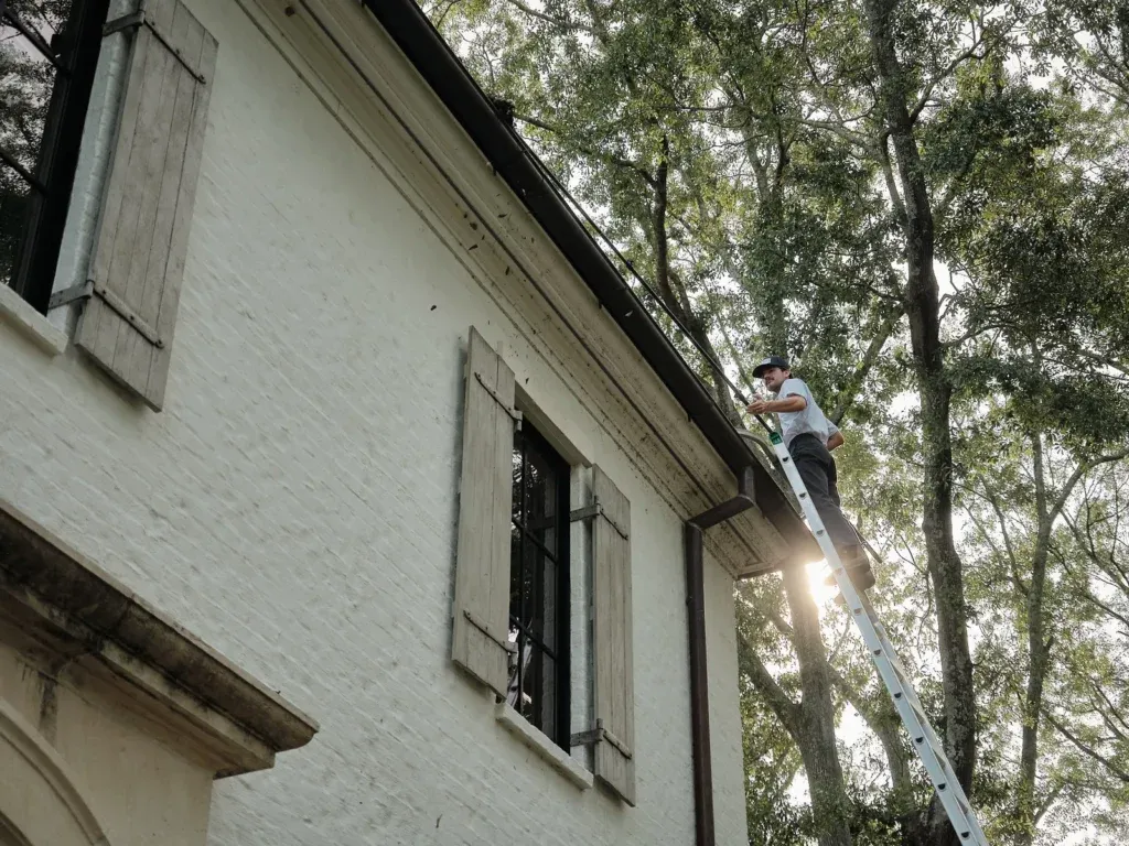 Skip Dangerous Gutter Cleaning And Call The Professionals!